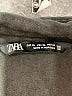 Zara Black 3/4 Sleeve Button-Down Shirt Size XL - photo 7