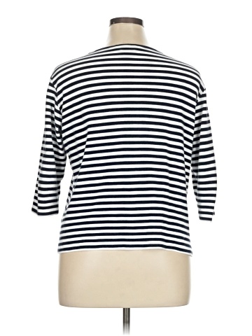 Christopher & Banks 3/4 Sleeve T-Shirt (view 2)