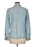 Bella Dahl Stars Blue Long Sleeve Button-Down Shirt Size M (estimated) - photo 2