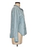 Bella Dahl Stars Blue Long Sleeve Button-Down Shirt Size M (estimated) - photo 4