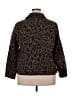 Charter Club Animal Print Brown Jacket Size 2X - photo 2