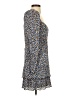 Saylor 100% Polyester Animal Print Blue Cocktail Dress Size S - photo 4