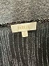 Parker Metallic Silver Long Sleeve Blouse Size S - photo 4