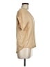 SOFIA Tan Short Sleeve Blouse Size M (estimated) - photo 4