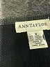 Ann Taylor Gray Long Sleeve Top Size S - photo 7