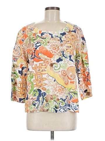 Choices 3/4 Sleeve Blouse (view 1)