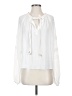 Ramy Brook 100% Polyester White Long Sleeve Blouse Size XS - photo 1