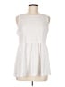 Torrid White Sleeveless Blouse Size Med Plus (00) - photo 1