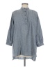 Assorted Brands Gray 3/4 Sleeve Button-Down Shirt Size M (estimated) - photo 1