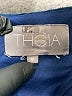 Theia Animal Print Silver Cocktail Dress Size 12 - photo 3