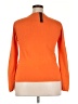 Elie Tahari 100% Cotton Orange Pullover Sweater Size EU 50 / US 18-20 - photo 2