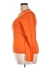 Elie Tahari 100% Cotton Orange Pullover Sweater Size EU 50 / US 18-20 - photo 5