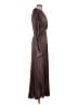 L'IDÉE Brown Purple Cocktail Dress Size 6 - photo 4