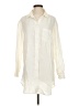 Gap 100% Baumwolle Ivory Long Sleeve Button-Down Shirt Size S - photo 1