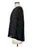Mystree Stars Black Short Sleeve Blouse Size M - photo 5