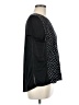 Mystree Stars Black Short Sleeve Blouse Size M - photo 4