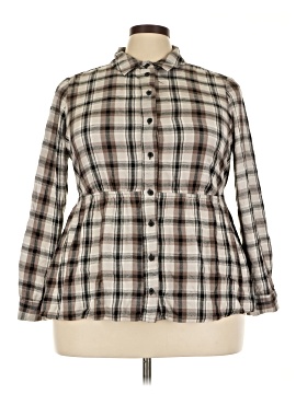 Lane Bryant Long Sleeve Blouse