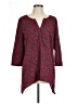 14th & Union 100% Polyester Red 3/4 Sleeve Blouse Size L - photo 1
