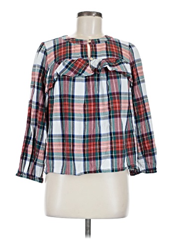 J.Crew 3/4 Sleeve Blouse (view 1)