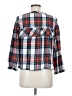 J.Crew Plaid Blue 3/4 Sleeve Blouse Size M - photo 2