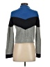 Ten Sixty Sherman Color Block Blue Turtleneck Sweater Size S - photo 2