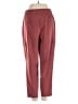 RBX Solid Burgundy Casual Pants Size S - photo 2