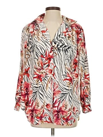 Maggie Sweet 3/4 Sleeve Blouse (view 1)