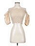 Intermix Ivory 3/4 Sleeve Blouse Size S - photo 1