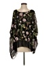 Assorted Brands Black 3/4 Sleeve Blouse Size S (estimated) - photo 1