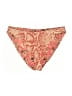 Unbranded Paisley Gold Orange Swimsuit Bottoms Size S (estimated) - photo 1