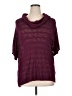 DressBarn Purple Burgundy Poncho Size 0X (estimated) - photo 1