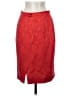 Escada Couture Paisley Red Orange Wool Skirt Size EU (IT) 38 / US 2 - photo 2