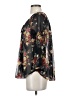 Bellatrix 100% Polyester Black 3/4 Sleeve Blouse Size S - photo 5