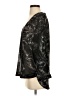 BLOUSE 100% Polyester Black 3/4 Sleeve T-Shirt Size S - photo 5