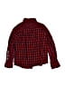 IKKS 100% Baumwolle Checkered-gingham Red Long Sleeve Button-Down Shirt Size 5 - photo 2