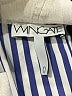Wingate Stripes Blue 3/4 Sleeve Button-Down Shirt Size 0 - photo 7