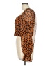 Free People 100% Polyester Orange Brown Long Sleeve Blouse Size S (estimated) - photo 5