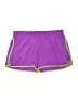 Adidas 100% Polyester Color Block Purple Athletic Shorts Size L - photo 1