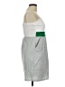 Ruby Rox Color Block Gray Cocktail Dress Size 9 - photo 4