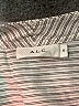 A.L.C. Stripes Silver Long Sleeve Blouse Size 8 - photo 6