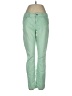 Forever 21 Color Block Green Jeans Size 28 waist - photo 1