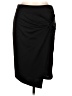 Kate Kasin Solid Black Casual Skirt Size L - photo 1