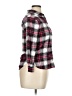 Copper Key Plaid Red 3/4 Sleeve Button-Down Shirt Size XL - photo 4