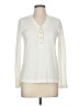 Ann Taylor LOFT Ivory Long Sleeve Top Size M - photo 1