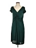 Prada 100% Polyester Solid Teal Green Vintage Casual Dress Size S - photo 1