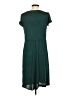 Prada 100% Polyester Solid Teal Green Vintage Casual Dress Size S - photo 2