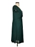 Prada 100% Polyester Solid Teal Green Vintage Casual Dress Size S - photo 4