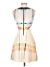 Clover Canyon Graphic Orange White Cocktail Dress Size XS - photo 2
