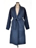 Quaint Blue Wool Coat Size XL (estimated) - photo 1