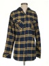 Split Plaid Blue Fleece Size S - photo 1
